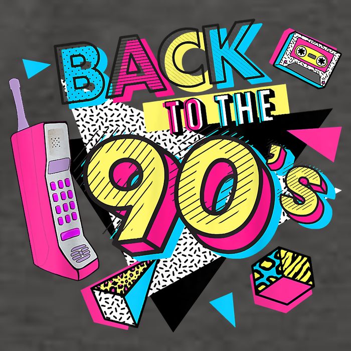 Back To The 90s Outfits Retro Costume Party Cassette Tape Vector Backpack