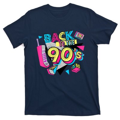 Back To The 90s Outfits Retro Costume Party Cassette Tape T-Shirt