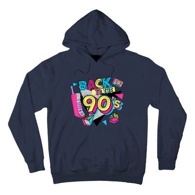 Back To The 90s Outfits Retro Costume Party Cassette Tape Tall Hoodie