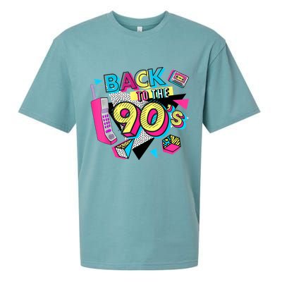 Back To The 90s Outfits Retro Costume Party Cassette Tape Sueded Cloud Jersey T-Shirt