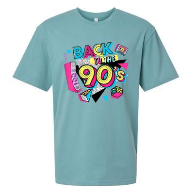 Back To The 90s Outfits Retro Costume Party Cassette Tape Sueded Cloud Jersey T-Shirt