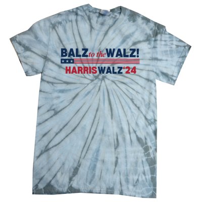 Balz To The Walz Harris Walz 24 Tie-Dye T-Shirt