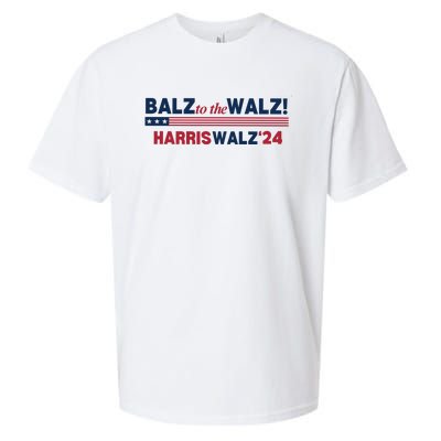 Balz To The Walz Harris Walz 24 Sueded Cloud Jersey T-Shirt