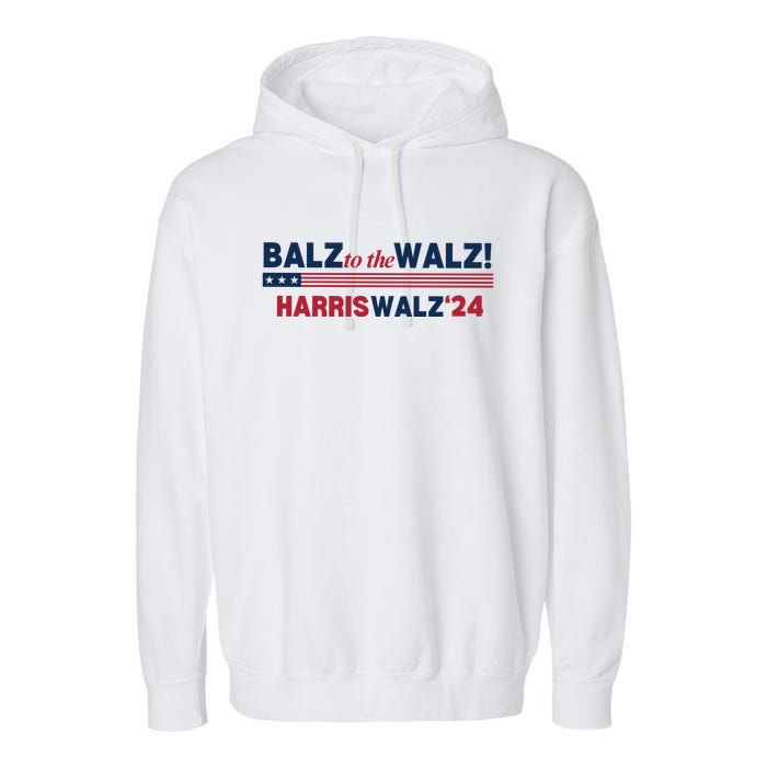 Balz To The Walz Harris Walz 24 Garment-Dyed Fleece Hoodie