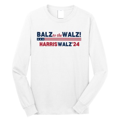 Balz To The Walz Harris Walz 24 Long Sleeve Shirt