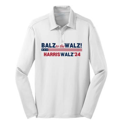 Balz To The Walz Harris Walz 24 Silk Touch Performance Long Sleeve Polo