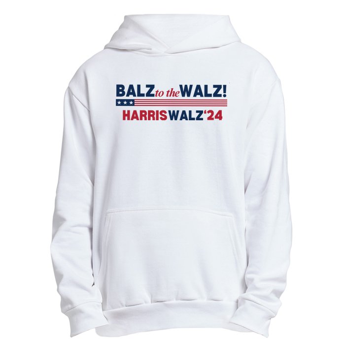 Balz To The Walz Harris Walz 24 Urban Pullover Hoodie