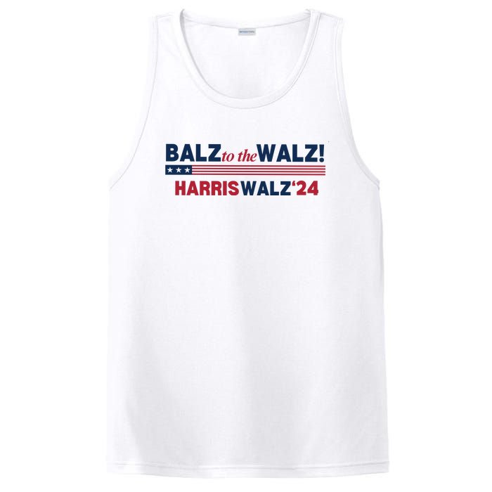 Balz To The Walz Harris Walz 24 PosiCharge Competitor Tank