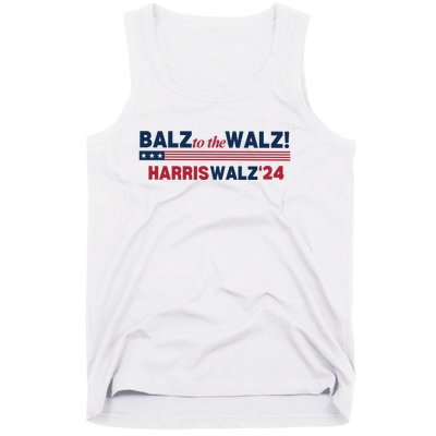 Balz To The Walz Harris Walz 24 Tank Top