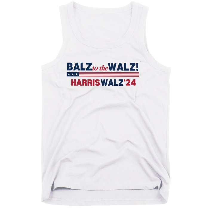 Balz To The Walz Harris Walz 24 Tank Top