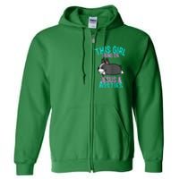 Boston Terrier This Girl Runs On Jesus And Boston Terriers Full Zip Hoodie