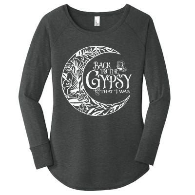 Back To The Gypsy That I Was Women's Perfect Tri Tunic Long Sleeve Shirt