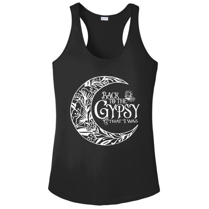 Back To The Gypsy That I Was Ladies PosiCharge Competitor Racerback Tank