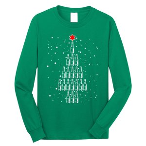 Beer Tree Ugly Christmas Long Sleeve Shirt