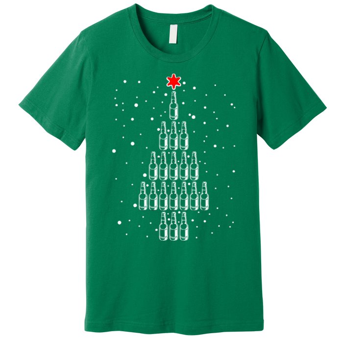 Beer Tree Ugly Christmas Premium T-Shirt