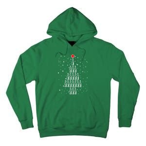 Beer Tree Ugly Christmas Tall Hoodie