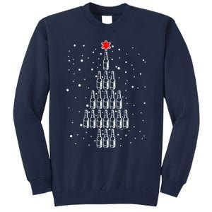 Beer Tree Ugly Christmas Tall Sweatshirt