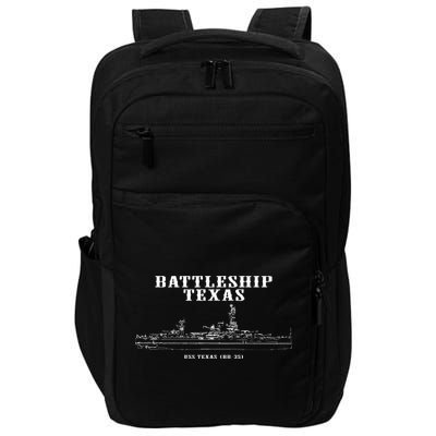Battleship Texas Uss Texas Impact Tech Backpack