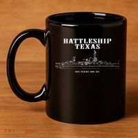 Battleship Texas Uss Texas 11oz C Handle Ceramic Mug