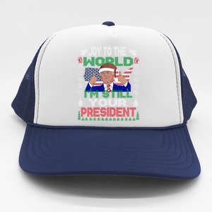 Best Trump Ugly Christmas Great Gift Funny Gift Great Gift Trucker Hat