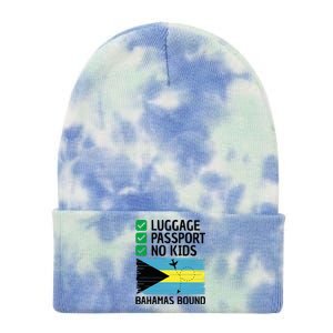 Bahamian Travel Vacation Outfit To Bahamas Tie Dye 12in Knit Beanie