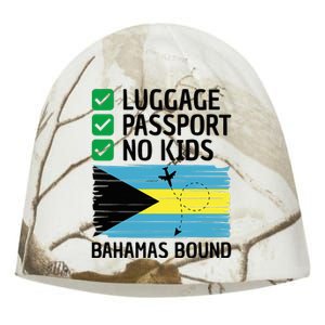 Bahamian Travel Vacation Outfit To Bahamas Kati - Camo Knit Beanie