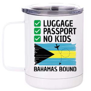 Bahamian Travel Vacation Outfit To Bahamas 12 oz Stainless Steel Tumbler Cup