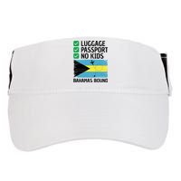 Bahamian Travel Vacation Outfit To Bahamas Adult Drive Performance Visor