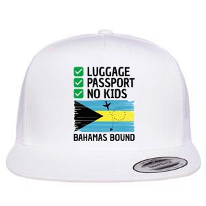 Bahamian Travel Vacation Outfit To Bahamas Flat Bill Trucker Hat