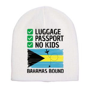 Bahamian Travel Vacation Outfit To Bahamas Short Acrylic Beanie