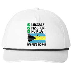 Bahamian Travel Vacation Outfit To Bahamas Snapback Five-Panel Rope Hat