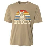 Boston Terrier Vintage Best Buddy Funny Dog Lover Gift Cooling Performance Crew T-Shirt