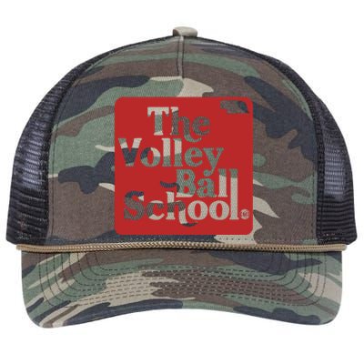 Bbbprinting The Volleyball School Nebraska Retro Rope Trucker Hat Cap