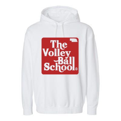 Bbbprinting The Volleyball School Nebraska Garment-Dyed Fleece Hoodie