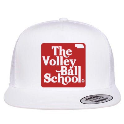 Bbbprinting The Volleyball School Nebraska Flat Bill Trucker Hat