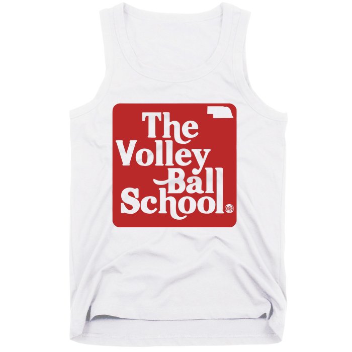 Bbbprinting The Volleyball School Nebraska Tank Top