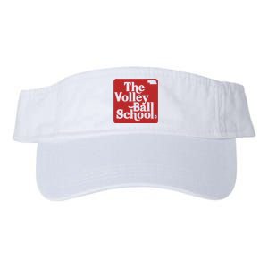 Bbbprinting The Volleyball School Nebraska Valucap Bio-Washed Visor