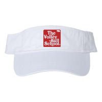 Bbbprinting The Volleyball School Nebraska Valucap Bio-Washed Visor