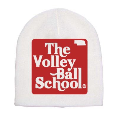 Bbbprinting The Volleyball School Nebraska Short Acrylic Beanie