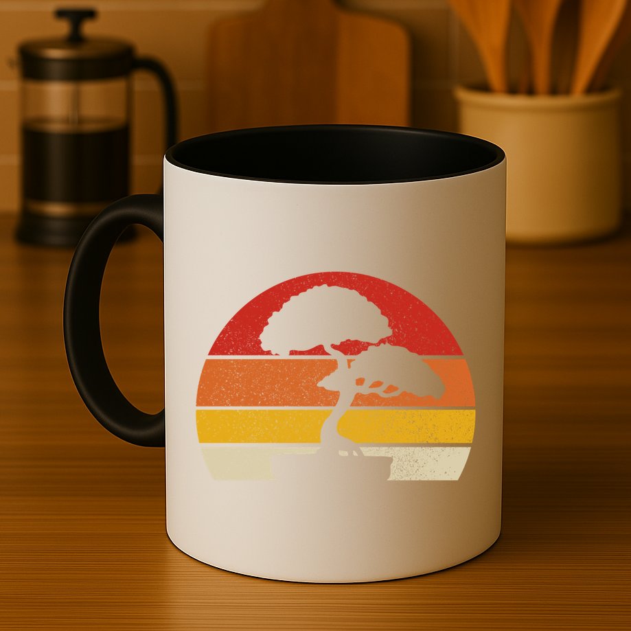 Bonsai Tree Vintage Japanese Zen Bonsai Master Gift Gift Mug