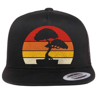 Bonsai Tree Vintage Japanese Zen Bonsai Master Gift Gift Flatbill Hat