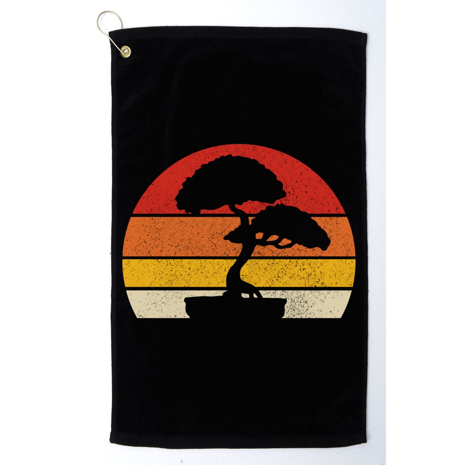 Bonsai Tree Vintage Japanese Zen Bonsai Master Gift Gift Golf Towel