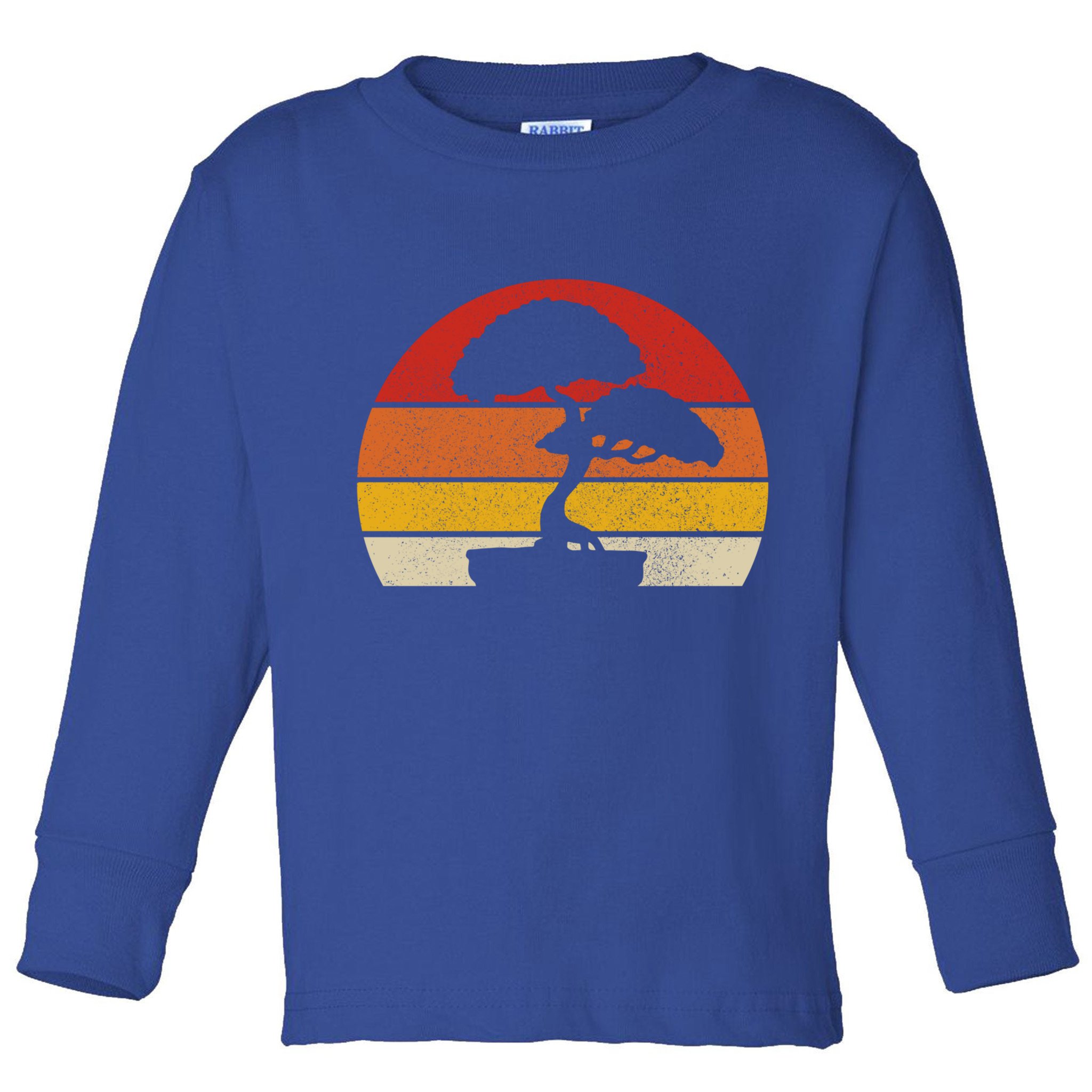 Bonsai Tree Vintage Japanese Zen Bonsai Master Gift Gift Toddler Long Sleeve Shirt