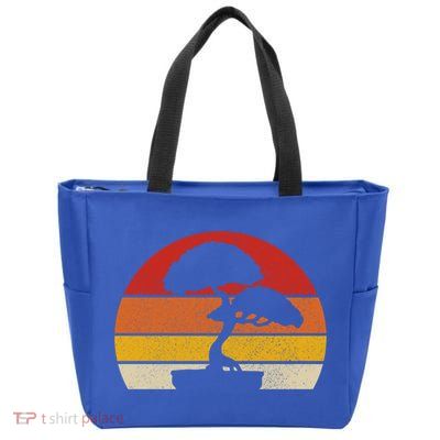 Bonsai Tree Vintage Japanese Zen Bonsai Master Gift Gift Zip Tote Bag