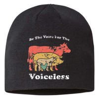 Be The Voice For The Voiceless Animal Welfare Vegan Gift Sustainable Beanie