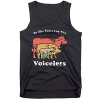 Be The Voice For The Voiceless Animal Welfare Vegan Gift Tank Top