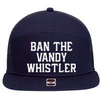 Ban The Vandy Whistler 7 Panel Mesh Trucker Snapback Hat