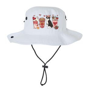 Boston Terrier Valentines Day Dog Mom Coffee Lovers Gift Legacy Cool Fit Booney Bucket Hat