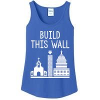 Build This Wall Separation Of Church And State Usa Gift Ladies Essential Tank