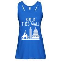 Build This Wall Separation Of Church And State Usa Gift Ladies Essential Flowy Tank